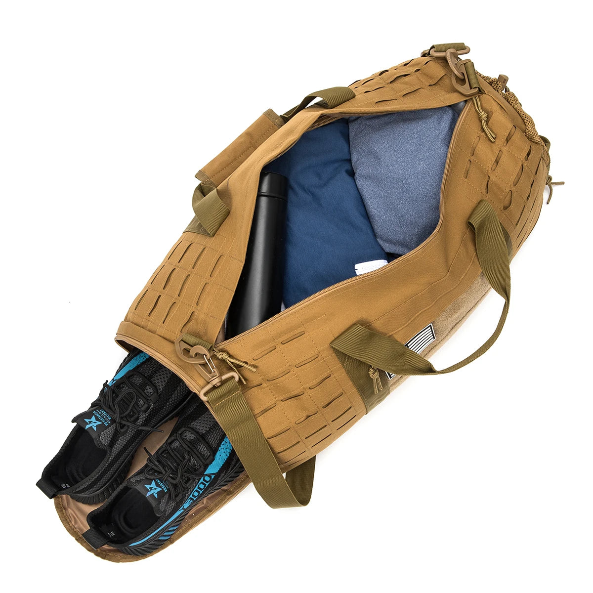 40L tactical bag for Men and Women Tactical Travel backpack Fitness Training Bag With Shoe Basketball Outdoor Weekender Bags