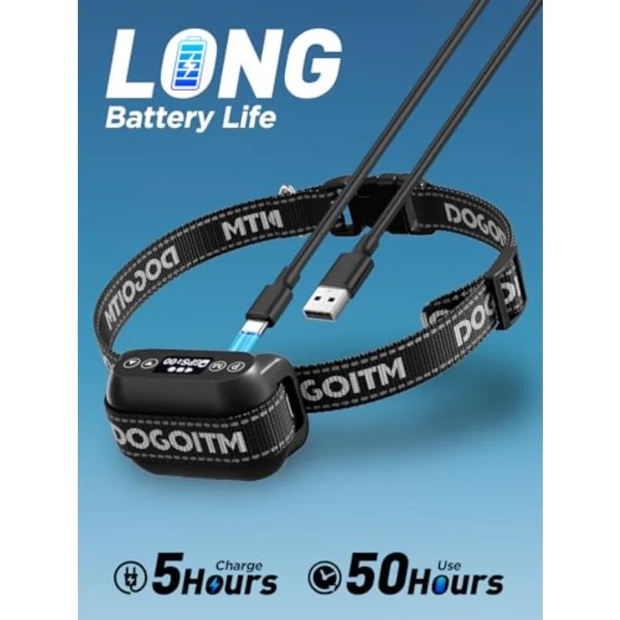 Wireless Dog Fence GPS Collar With Real Time Signal Updates