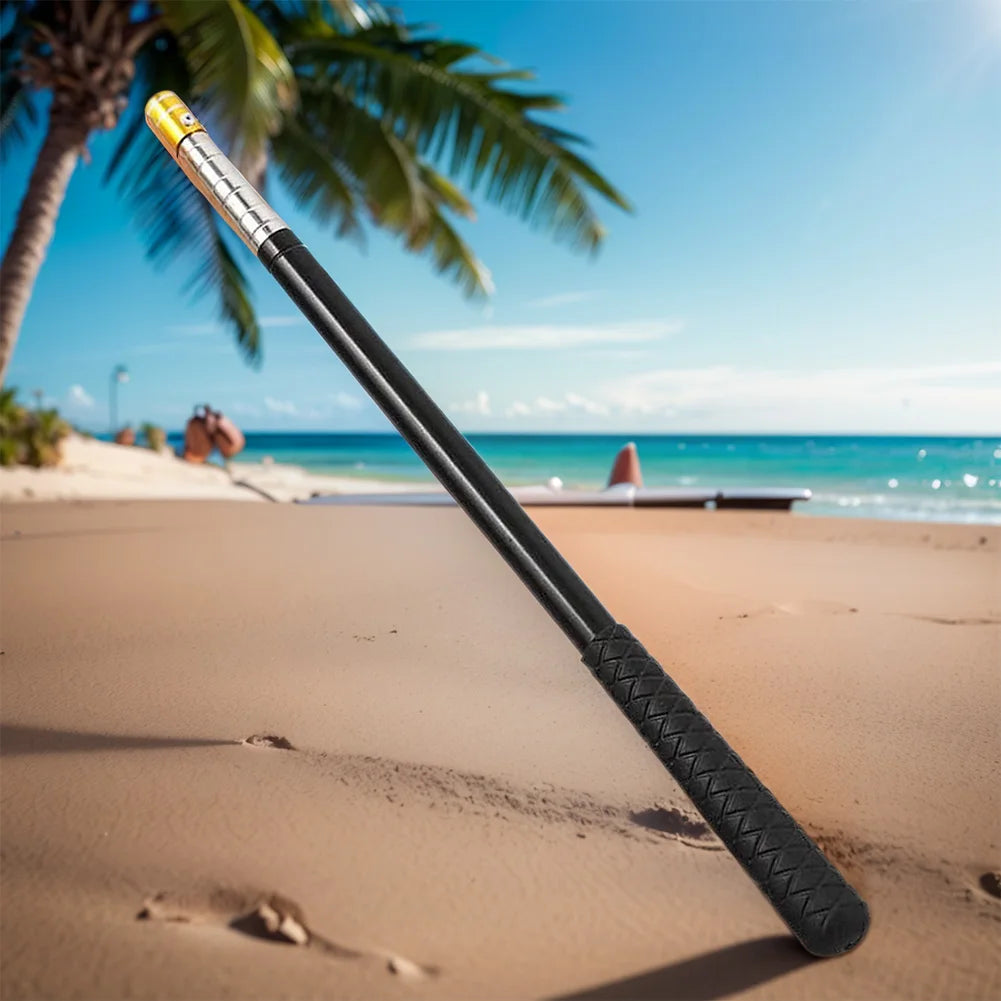 Retractable Landing Net Pole Stainless Steel Telescopic Landing Net Handle Fishing Accessories for Freshwater and Saltwater