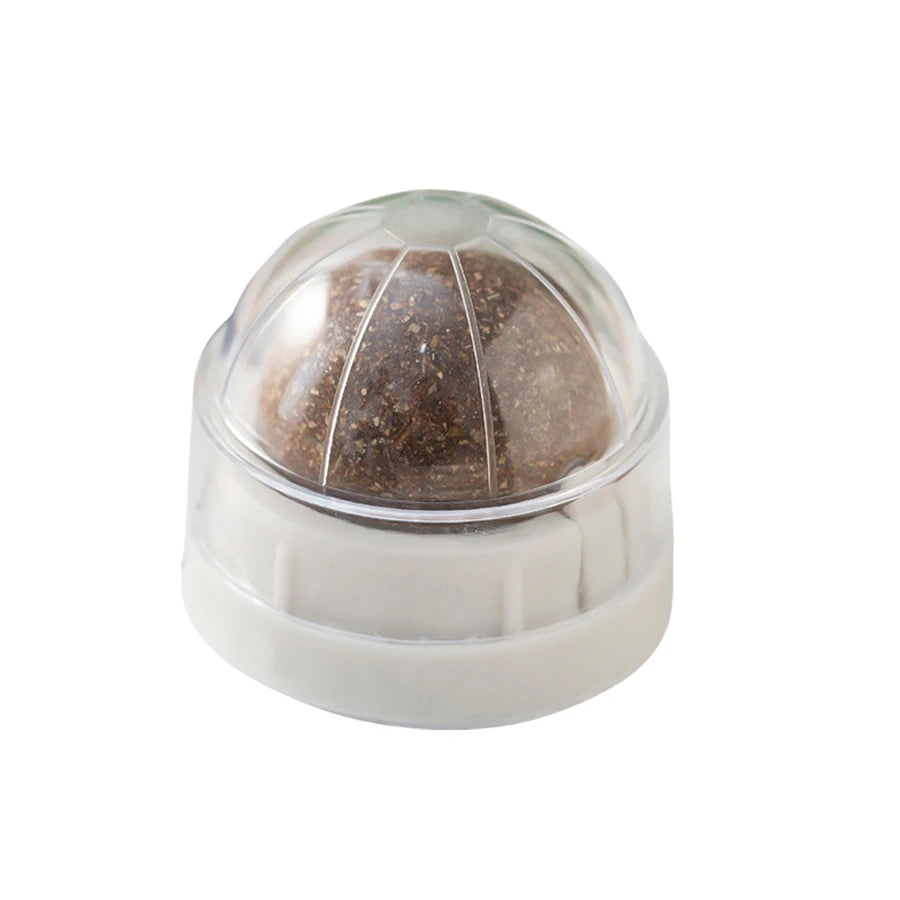 Spinning Catnip Mint Ball For Cats Interactive Dental Chew Toy