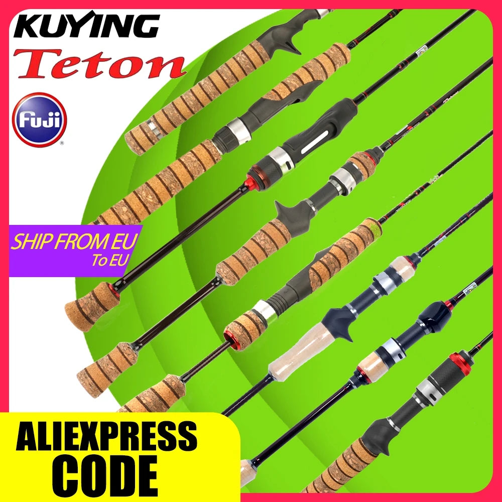 Kuying Premium Carbon Lure Angling Rods Spinning Casting PerformanceEnhancing Gear