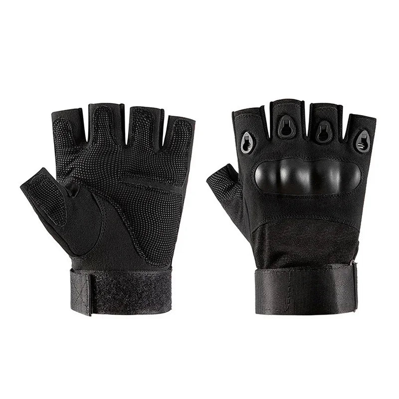 Half-finger outdoor hunting tactical gloves training fitness anti-skid cycling sports breathable wear resistance