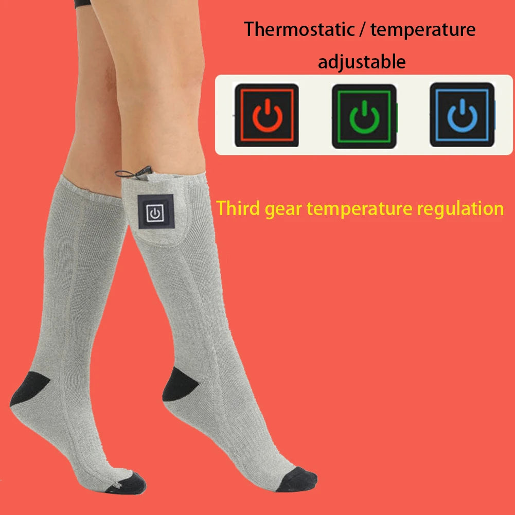 ALLOYSEED Premium ThermoElectric Heated Socks For Extreme Winter Outdoor Adventures