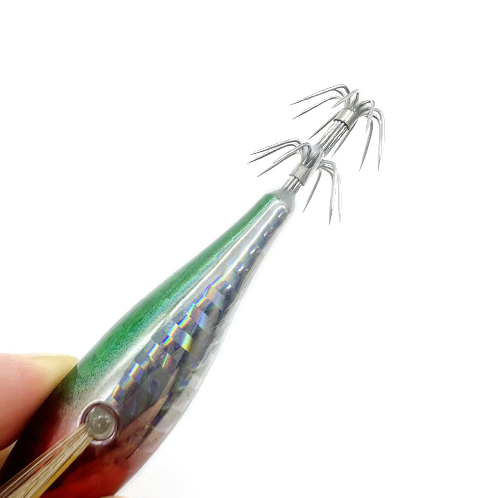 Luminous Fishing Bait Octopus Cuttlefish Fishing Bait Squid Hook Lure Hook Fishing Tackles Squid Jig Baits for Fishing