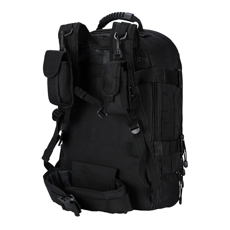 QCN Tactical Military Backpack For Outdoor Travel Hiking Camping Unisex Survival Gear