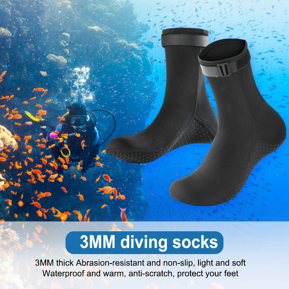 Diving Socks Neoprene Anti Slip Unisex Water Sports