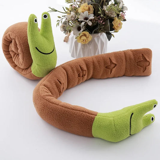 Snail Shaped Dog And Cat Toy With FoodOdorHide Mat
