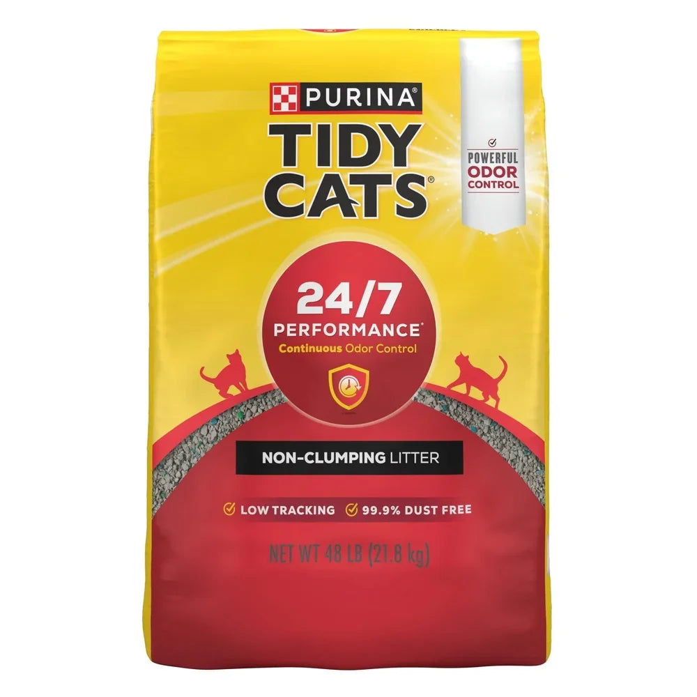 Non Clumping Cat Litter 24 Seven Multi Cat Odor Control