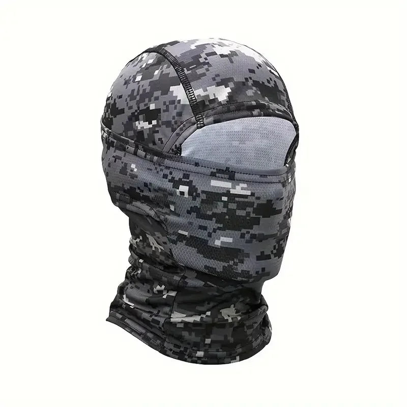 1pc Camouflage Balaclava Hat Cycling Full Face Mask Outdoor Sports Hunting Hiking Ski Mask motorcycle Helmet Inner Cap