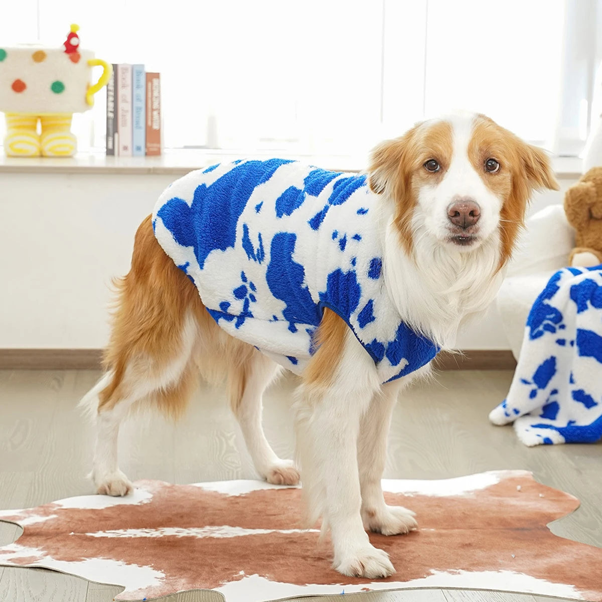 Cute Fleece Puppy Jacket For Dogs Autumn Winter Coat