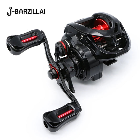 J-BARZILLAI PL 5+1BB Baitcasting Reel 7.0:1 Precision Engineering Durability Reliability