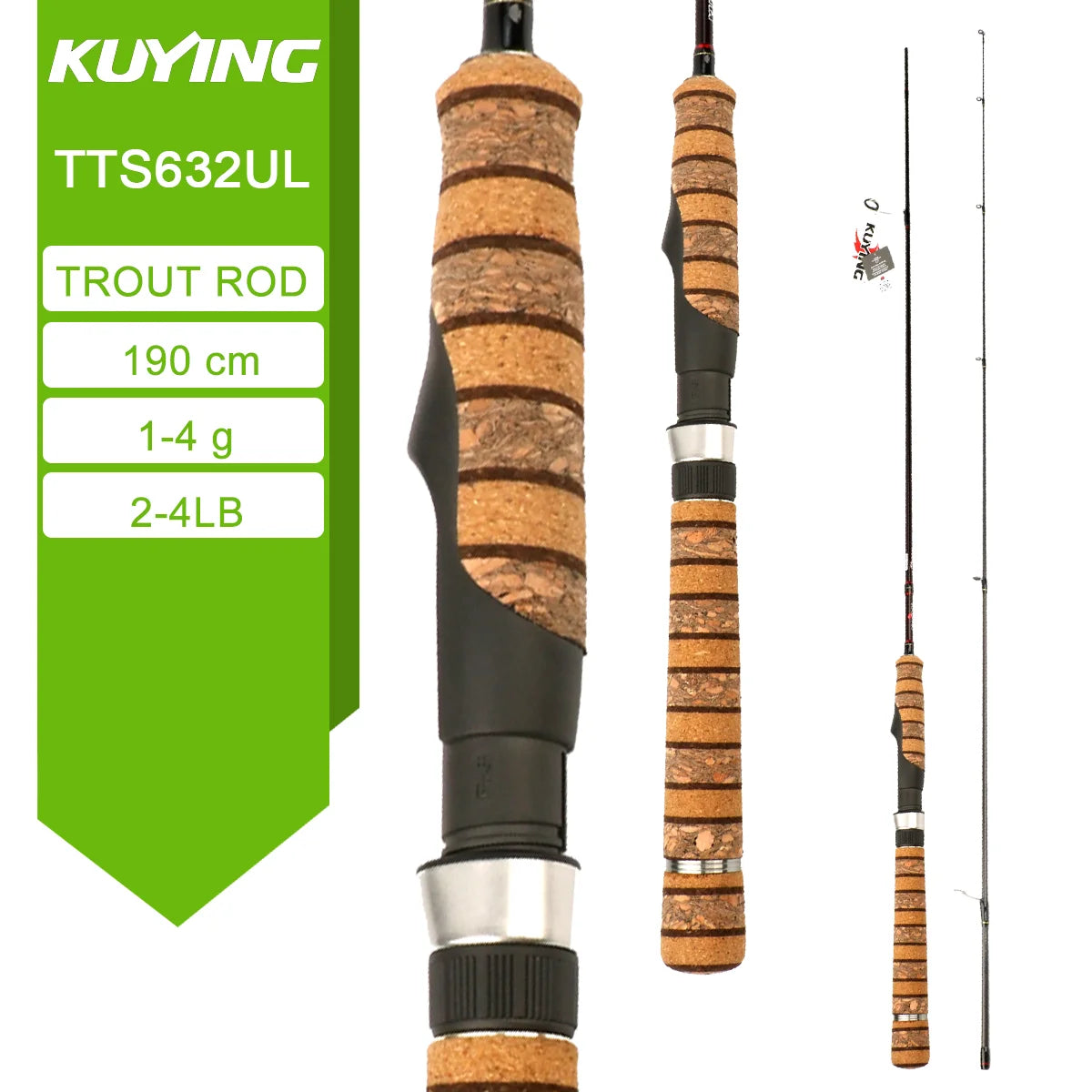 Kuying Premium Carbon Lure Angling Rods Spinning Casting PerformanceEnhancing Gear