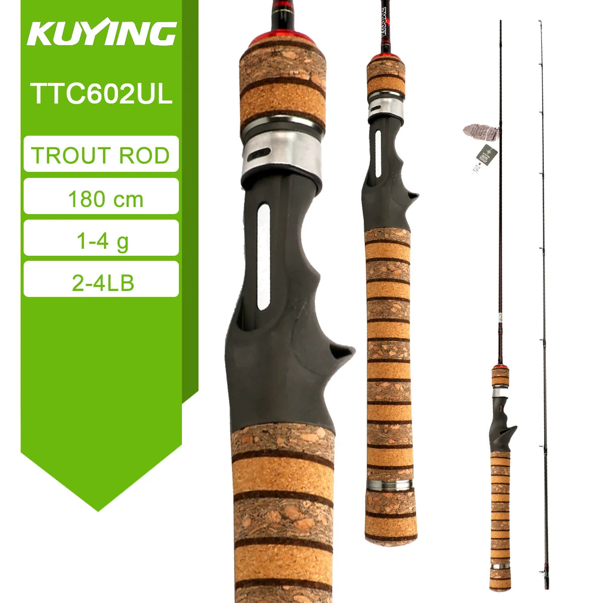 Kuying Premium Carbon Lure Angling Rods Spinning Casting PerformanceEnhancing Gear