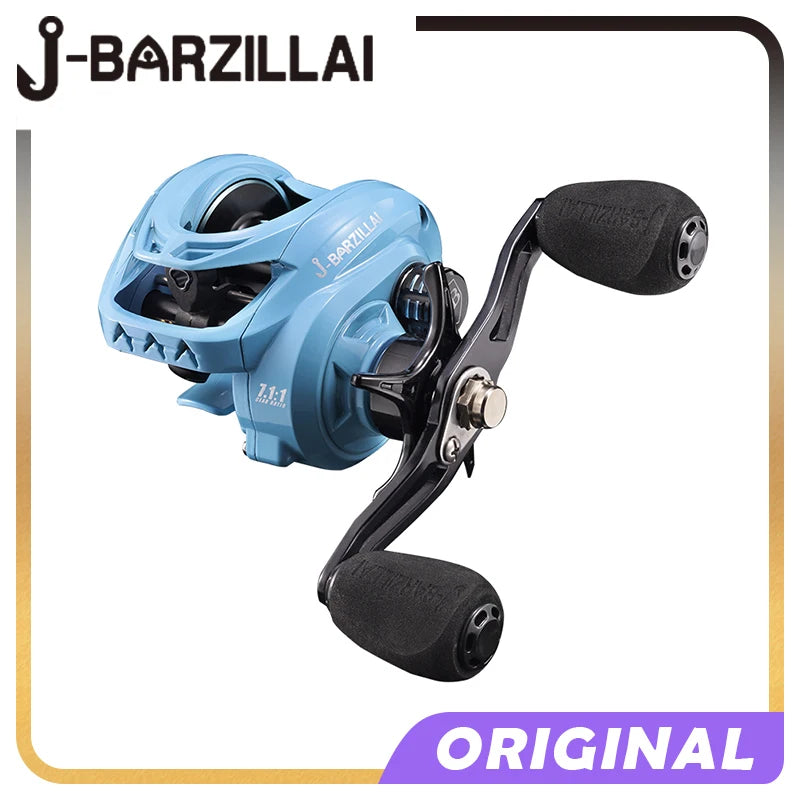 J-BARZILLAI PL 5+1BB Baitcasting Reel 7.0:1 Precision Engineering Durability Reliability