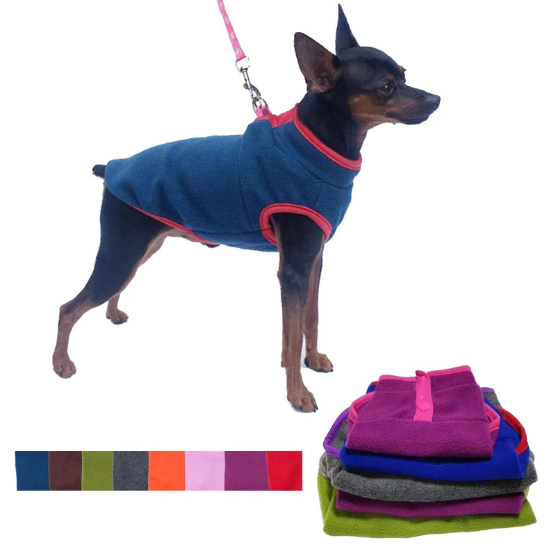 Premium Fleece Insulated Thermal Winterwear Vest Jacket For Various Worldwidebreeds