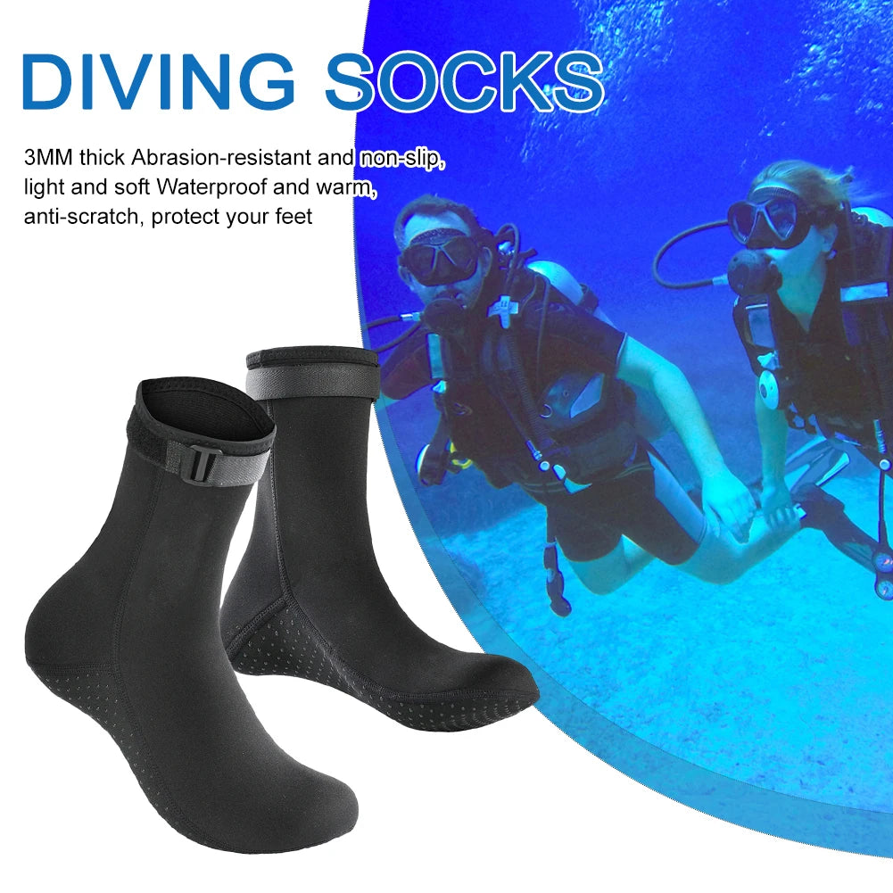 Diving Socks Neoprene Anti Slip Unisex Water Sports