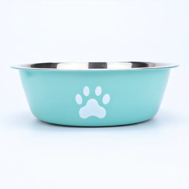 Large Capacity Stainless Steel Anti Knock Dog Bowls