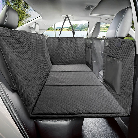 PETRAVEL Dog Car Back Seat Extender Hammock Cover Protector Waterproof