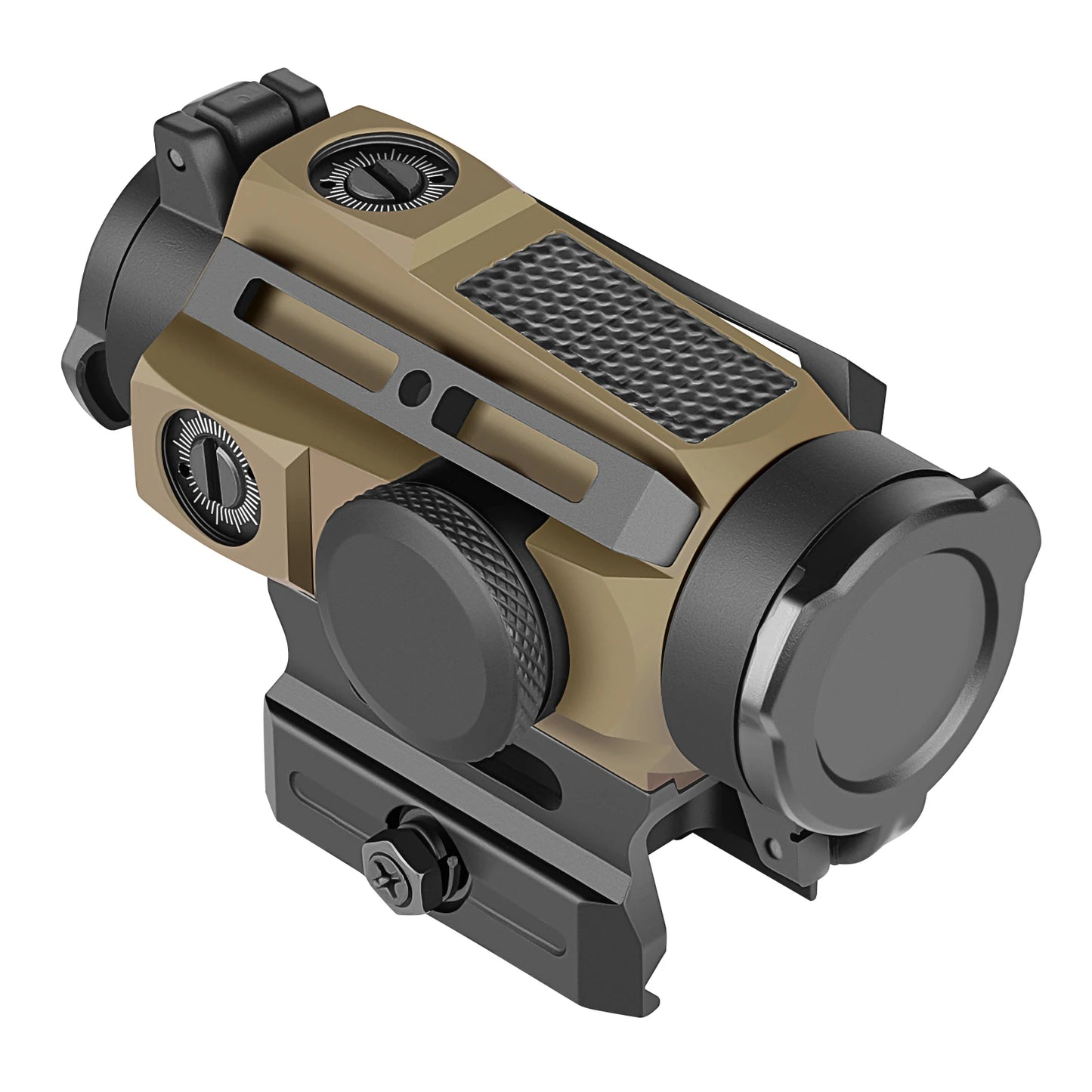 SPINA OPTICS HD 1x20 Solar Energy Red Dot Two Transformation Point  Scope Sight Hunting QD Mount AR CQB .223 5.56 .308 7.62