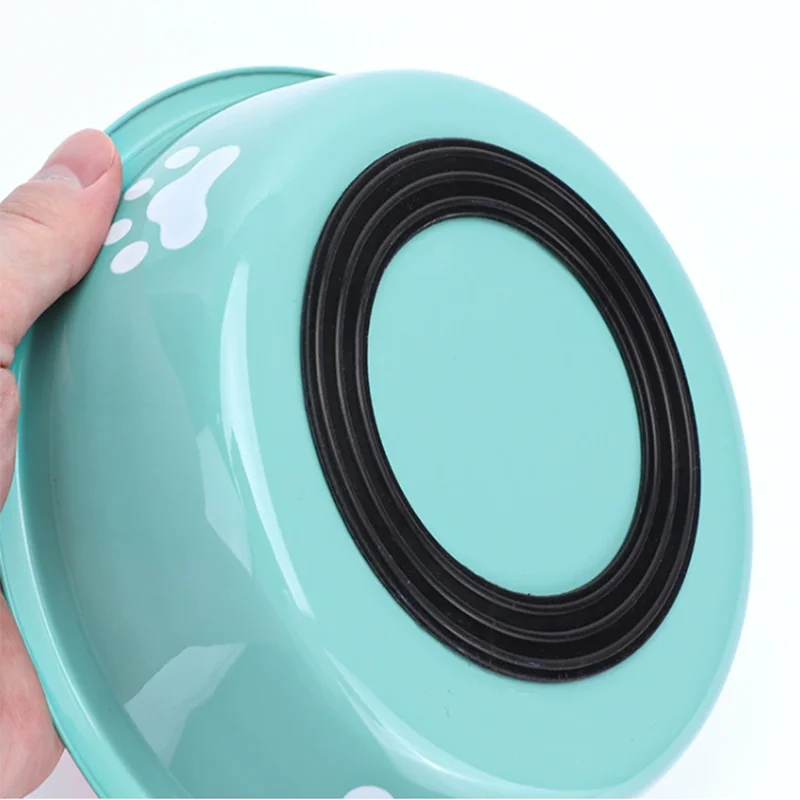 Large Capacity Stainless Steel Anti Knock Dog Bowls