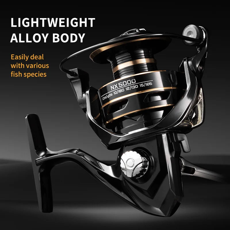 JBARZILLA NX Spinning Fishing Reel 10 Kg Max Drag High Speed Power Reel For Ocean