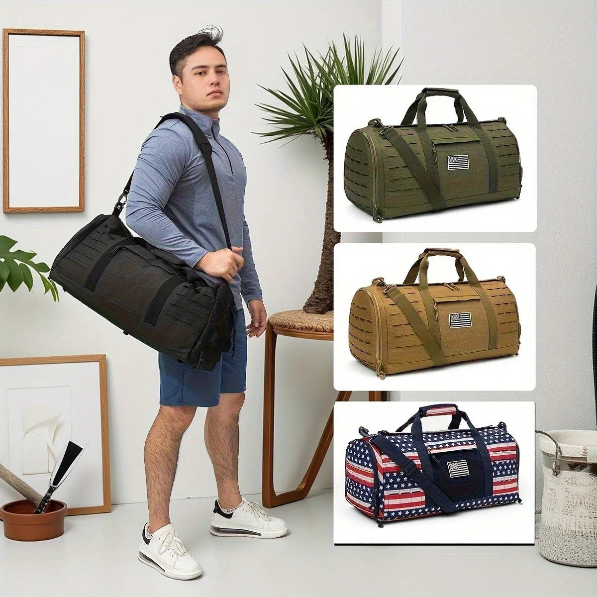 ReFire Gear Duffle Bag For Sports Fitness And Travel