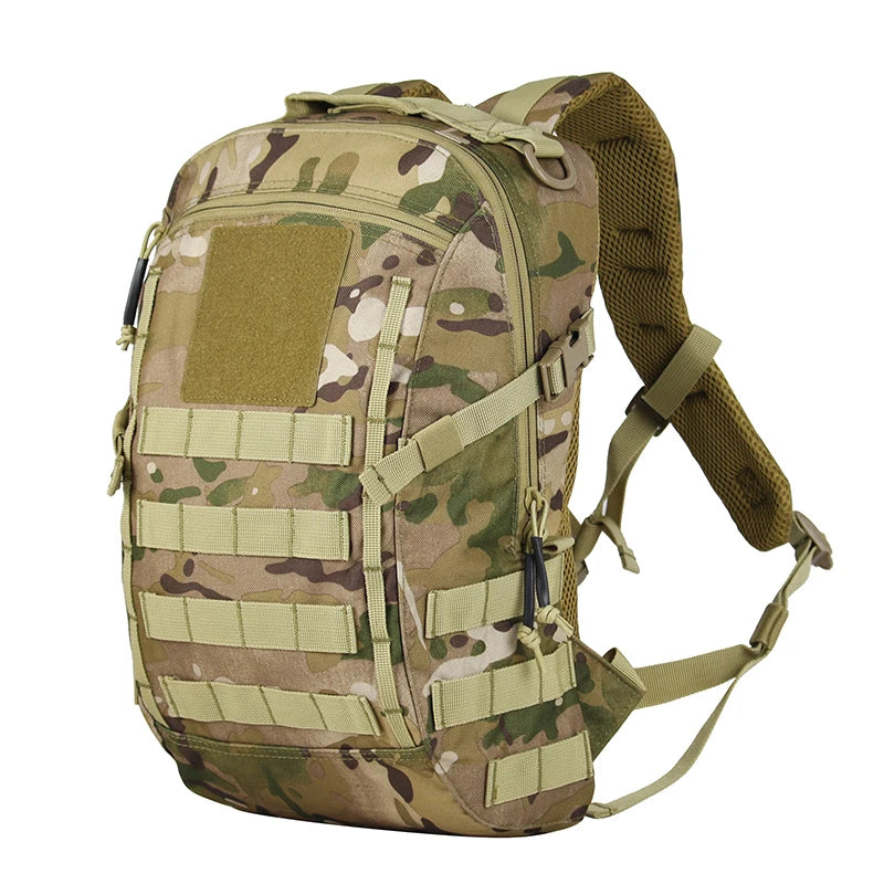 LQARMY Weatherproof Tactical Backpack With Molle System For HikingAndCamping Expeditions