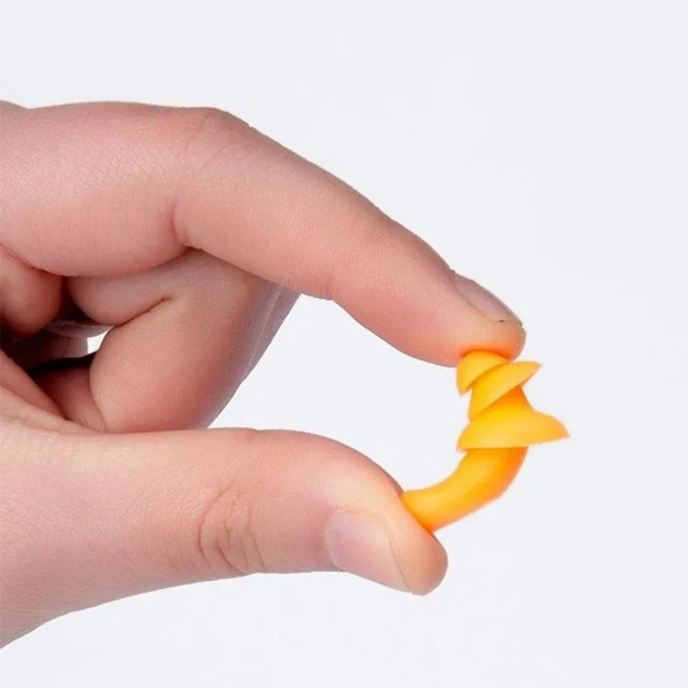 Reusable Silicone Corded Ear Plugs Ear Protection With Detachable Wires Earmuff Headwear
