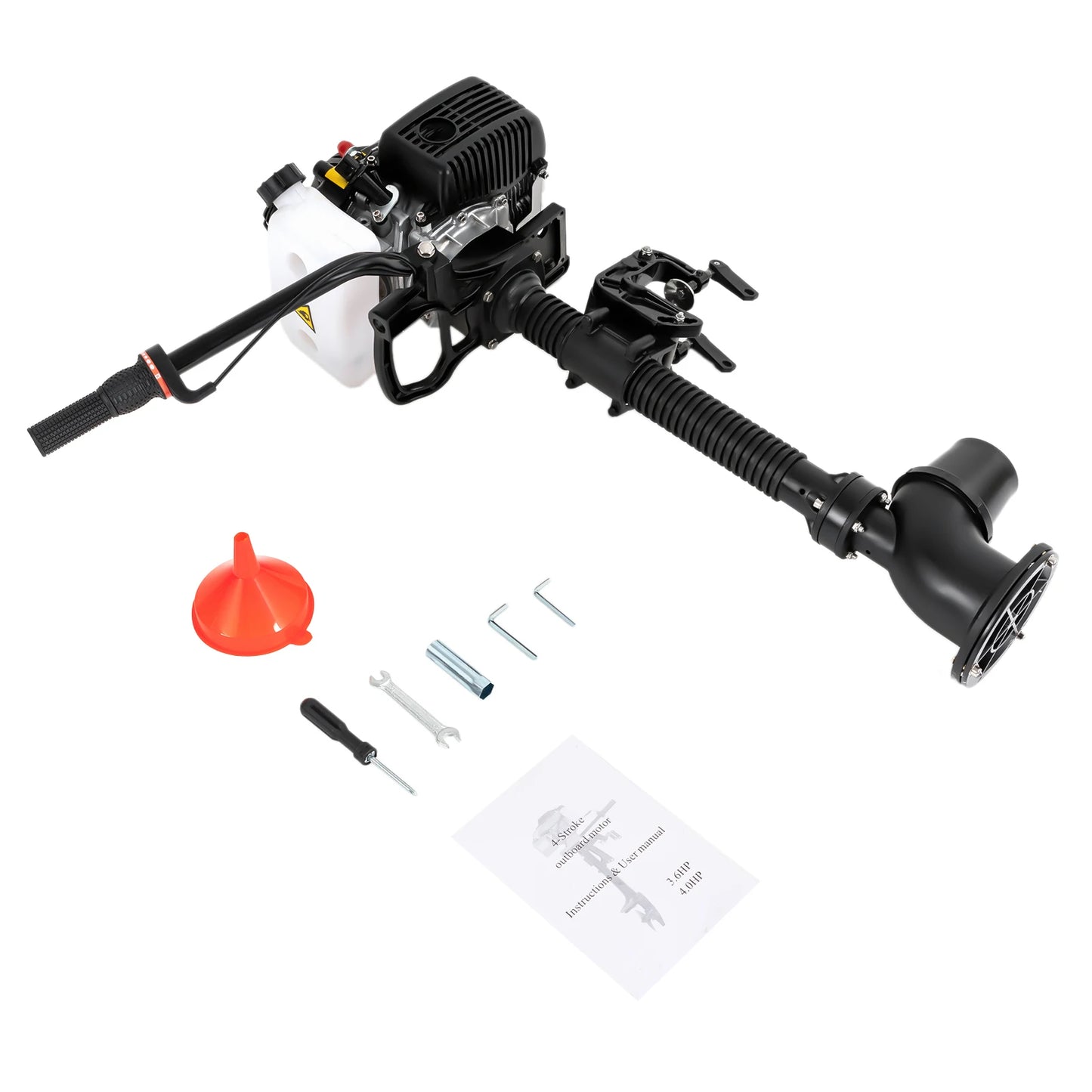 NONE 4HP 55cc Four Stroke Outboard Motor With Air Cooling Jet Pump Engine For Boats