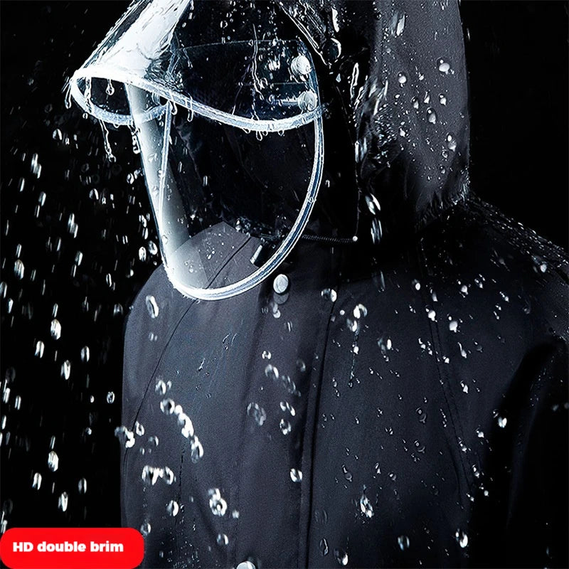 Full Body Raincoat And Rainpants For Motorcycle And E Bike
