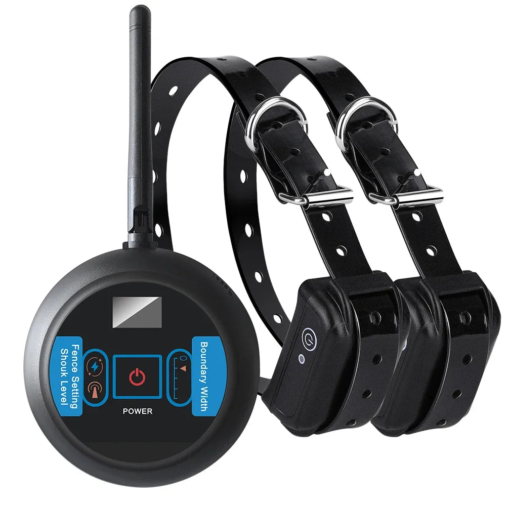 Wireless Dog Fence With Adjustable Warning Levels Pet Containment