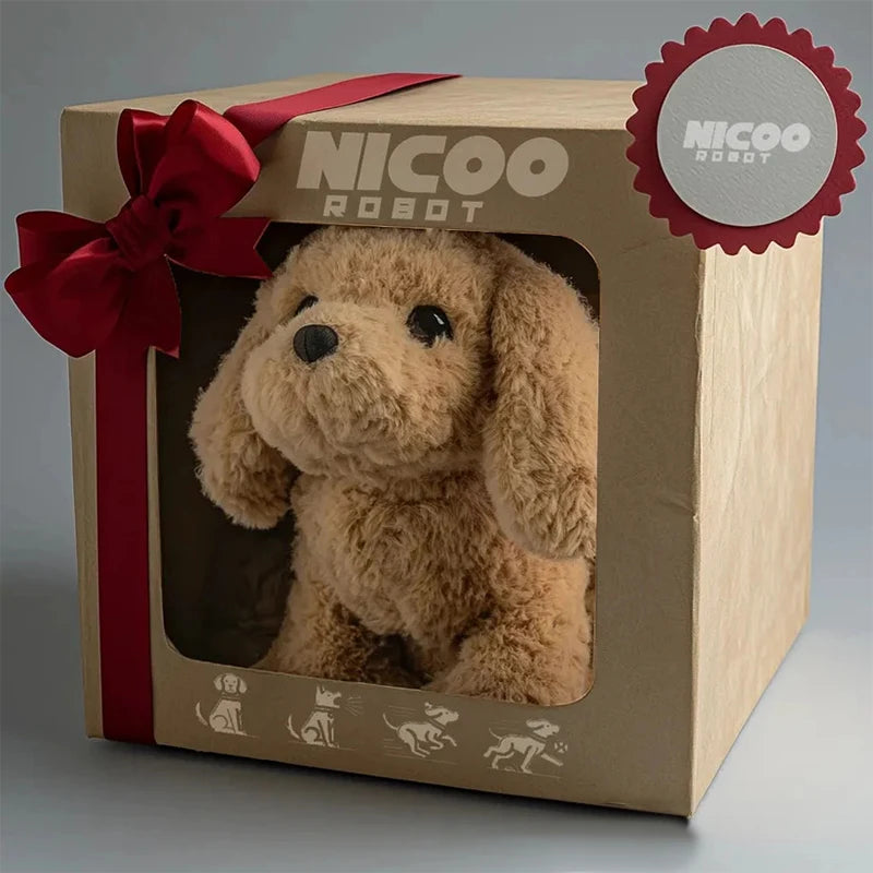 Robot Puppy Interactive Realistic Robotic AI Pet Dog Toy