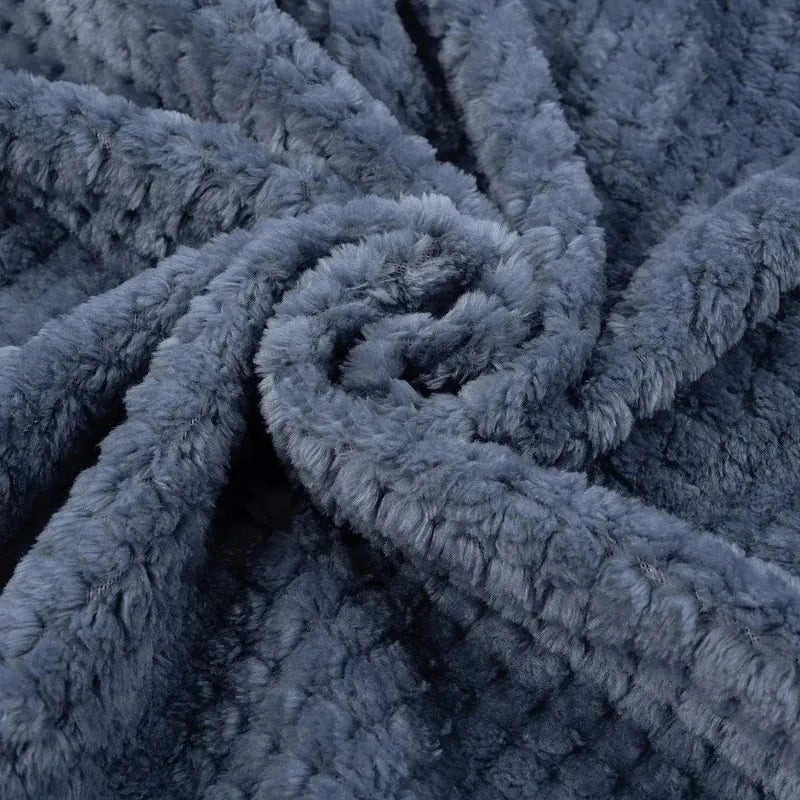 NONECN Warm Soft Fuzzy Blanket For Dogs And Cats Bed