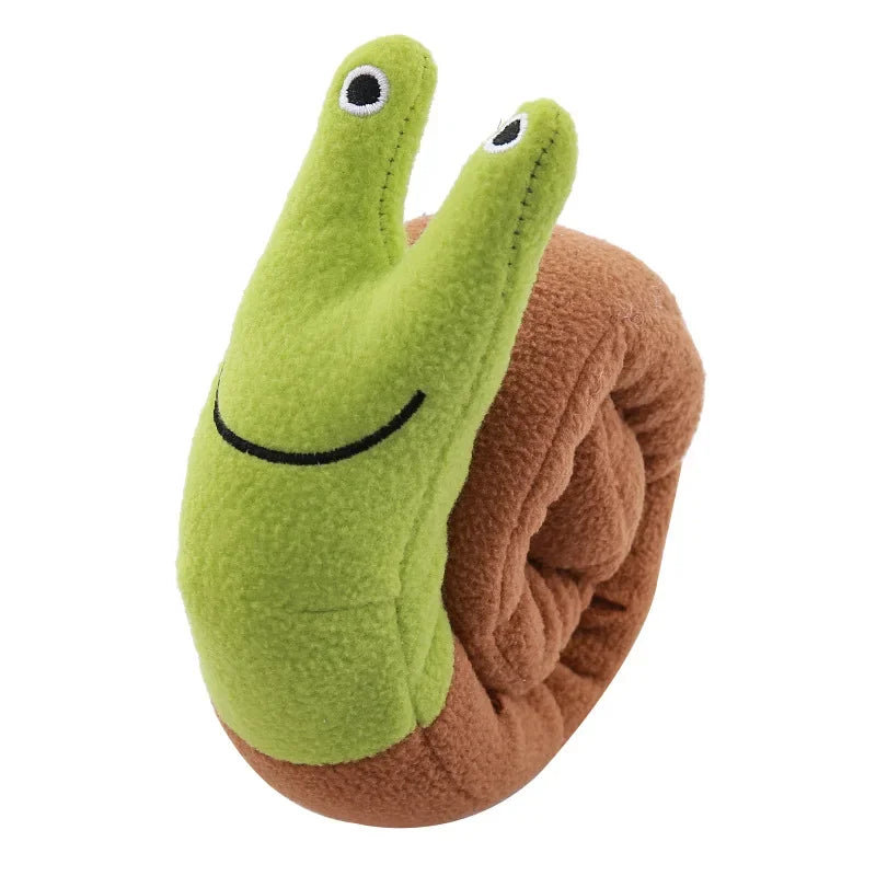 Snail Shaped Dog And Cat Toy With FoodOdorHide Mat