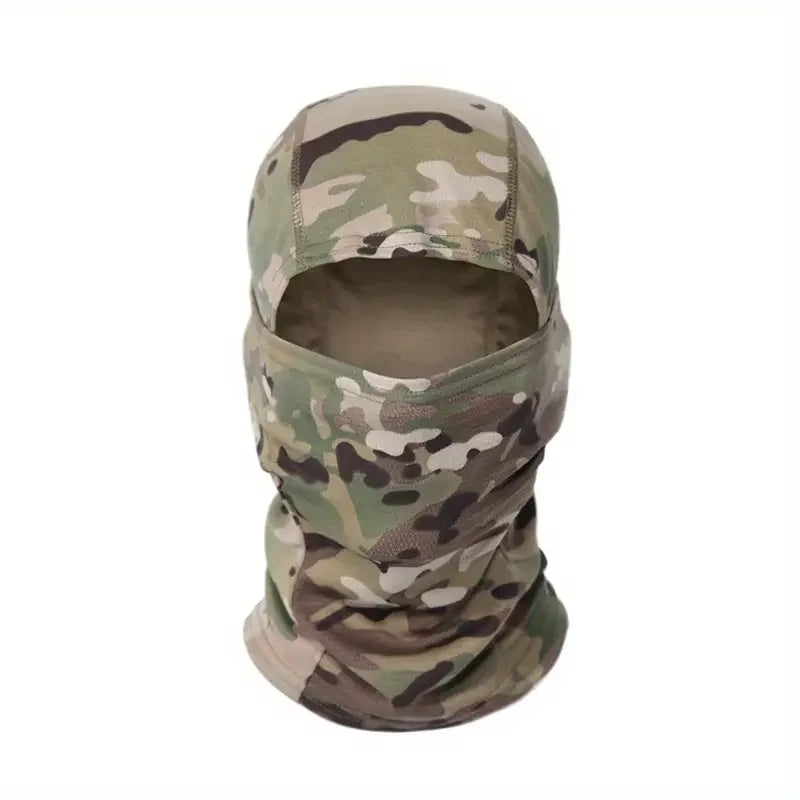 1pc Camouflage Balaclava Hat Cycling Full Face Mask Outdoor Sports Hunting Hiking Ski Mask motorcycle Helmet Inner Cap