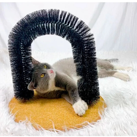 Cat Arch Self Groomer Massager Grooming Brush For Indoor Cats