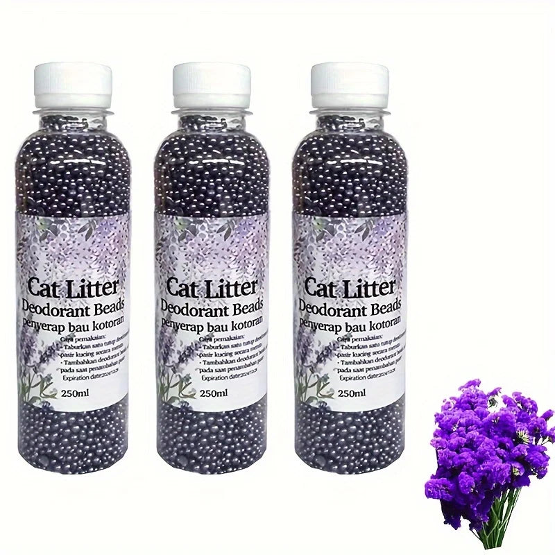 Cat Litter Box Deodorizer Odor Remover Fresh Scent Crystals