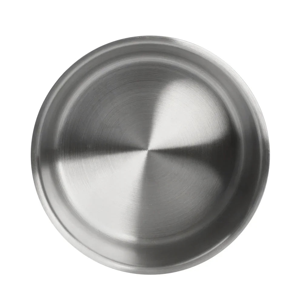 Double Wall Stainless Steel Pet Bowl Non Slip Keeps Warm