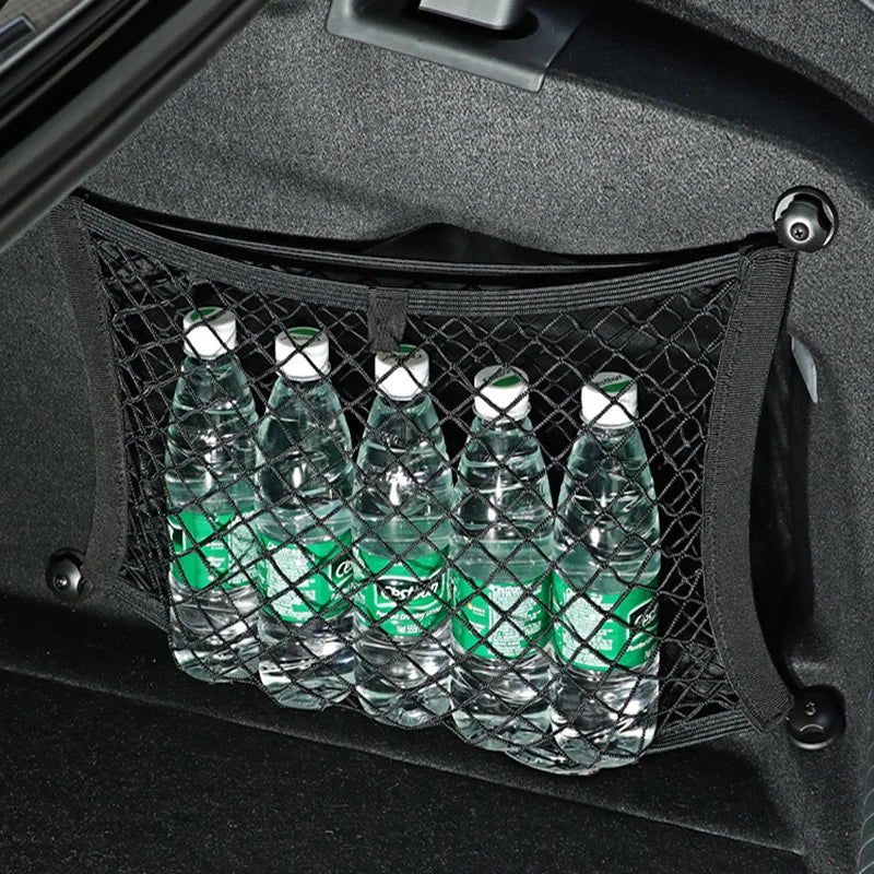 Durable Universal TrunkStorage NetClip HooksTieDown RingFastener Organizer Elite