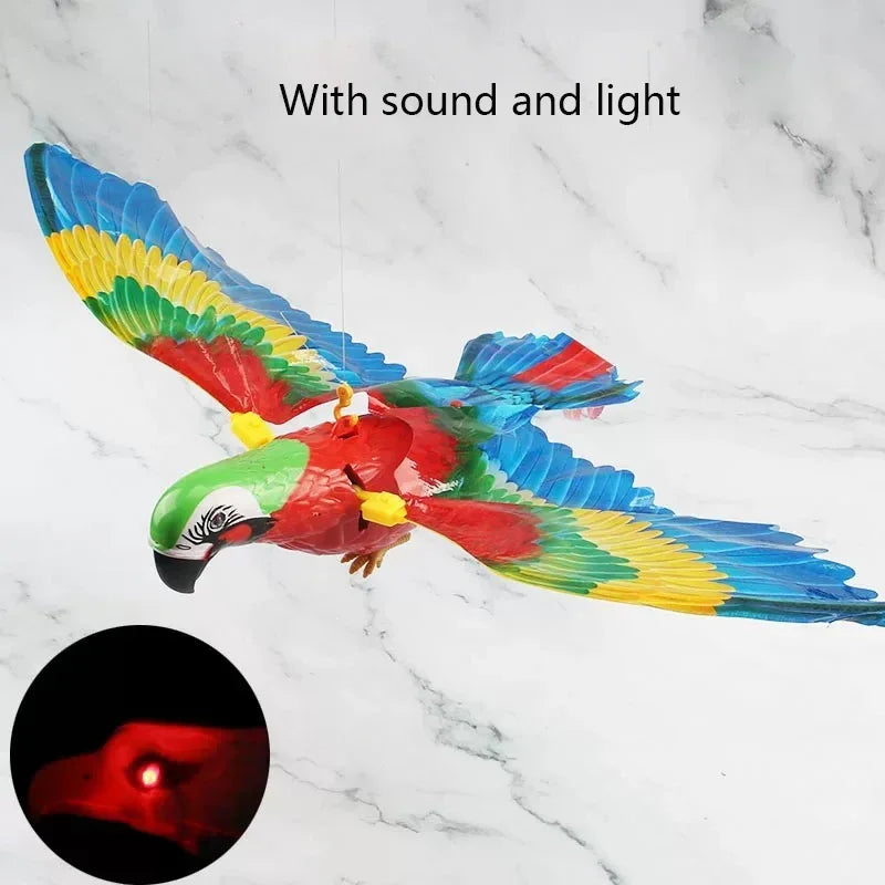 Simulated Bird Interactive Cat Toy Hanging Teaser Flying Bird