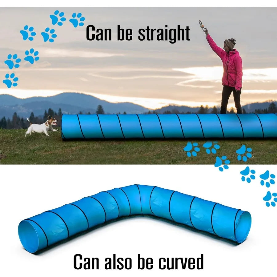 Dog Tunnel Agility Equipment For Indoor Outdoor Playground