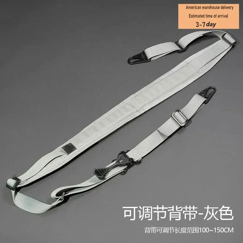 Tactical Rifle Sling Modular Strap Removable 2 Point / 1 Point 2.25" Padded Slingster Combat Shooting Hunting Accessories