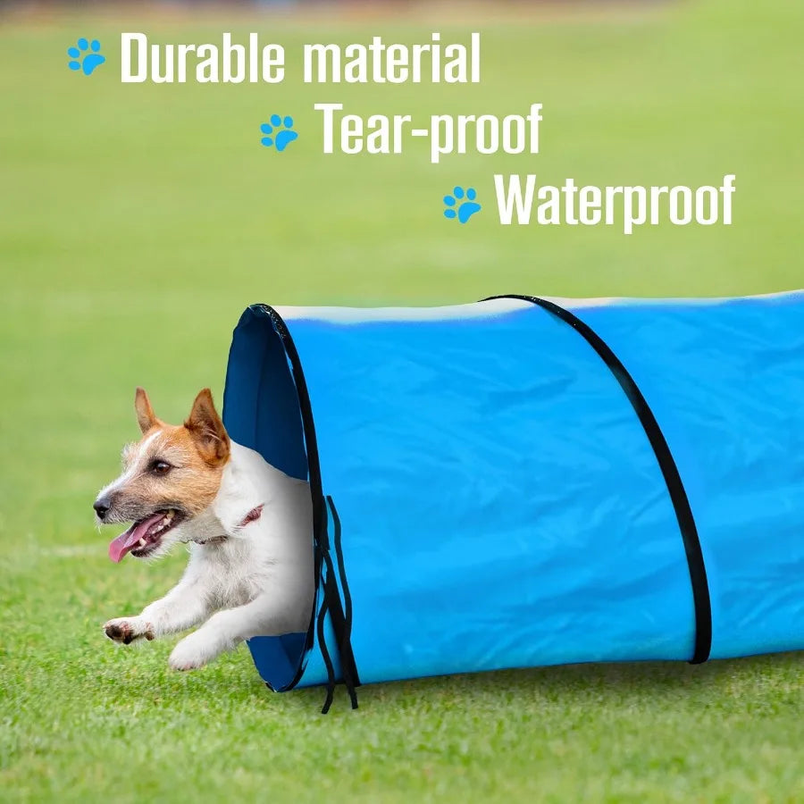 Dog Tunnel Agility Equipment For Indoor Outdoor Playground