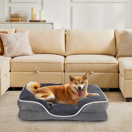 JHK Orthopedic Memory Foam Dog Bed for Small Dogs Cats