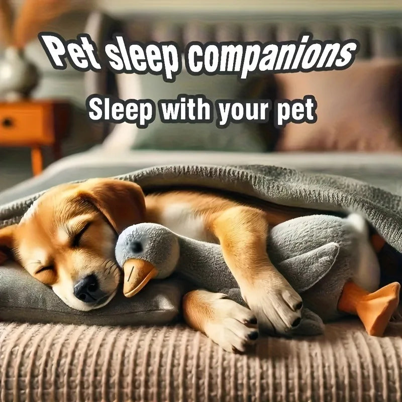 Duck Plush Toy for Cats and Dogs Anxiety Relief Companion