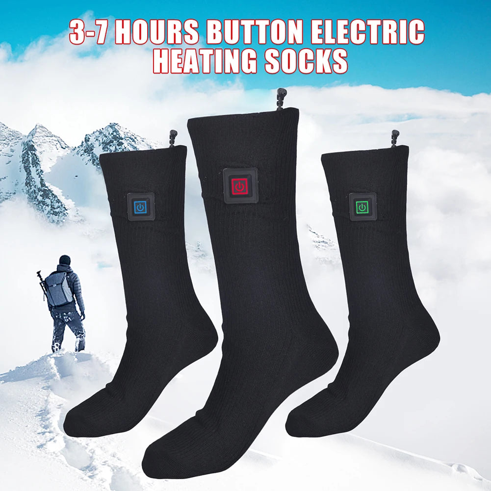 ALLOYSEED Premium ThermoElectric Heated Socks For Extreme Winter Outdoor Adventures