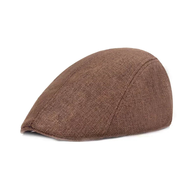 Hat Men Beret Cabbie Driving Hunting Caps Vintage Tweed Blinders Berets Flat Peaked Cap Street Hats for Men Women