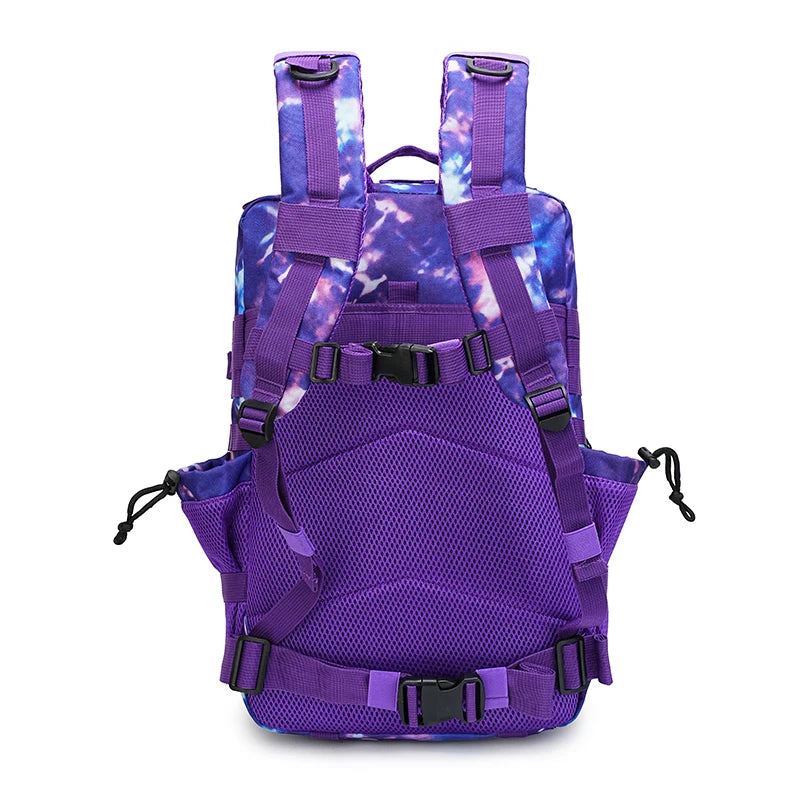 Tactical Assault Backpack For Outdoor Travel And Hunting Rucksack Nylon Construction Water Resistant