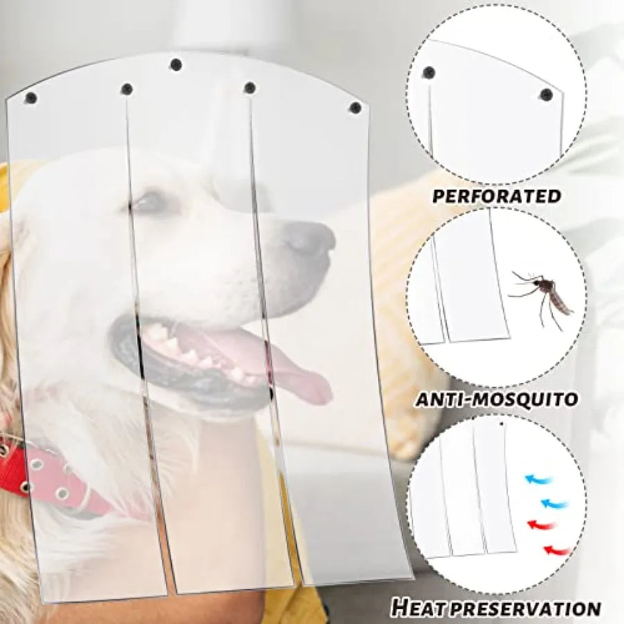 Vinyl Dog House Door Flap And Self Heating Pet Pad