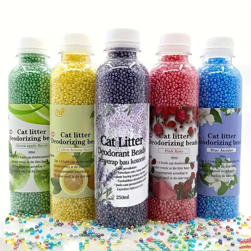 Cat Litter Box Deodorizer Odor Remover Fresh Scent Crystals